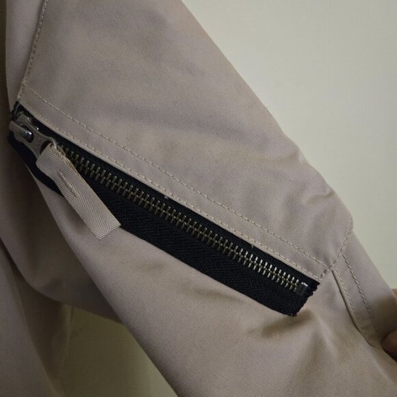 Everlane The Bomber Jacket Oversized Gender Neutral Khaki Jacket Size S - Picture 9 of 11